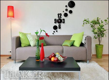 ساعت دیواری طرح دیبا ساعت دیواری طرح دیبا