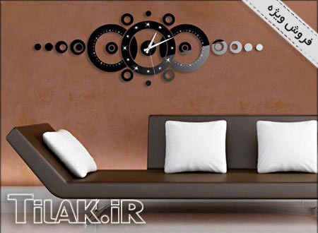 ساعت دیواری طرح منظومه _ سایز کوچک ساعت دیواری طرح منظومه _ سایز کوچک