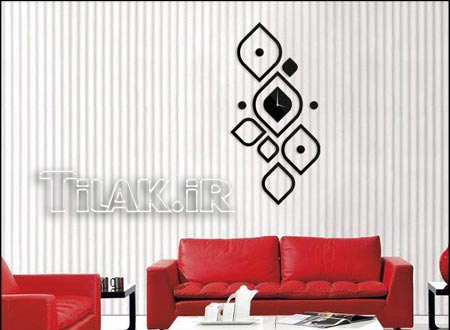 ساعت دیواری طرح شمس ساعت دیواری طرح شمس